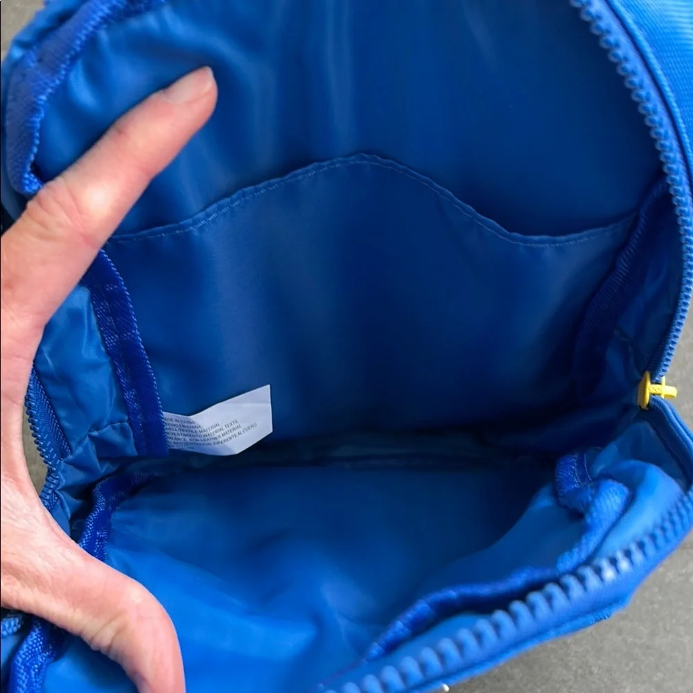 Blue Kids Backpack with Yellow Accents - Picture 5 of 5